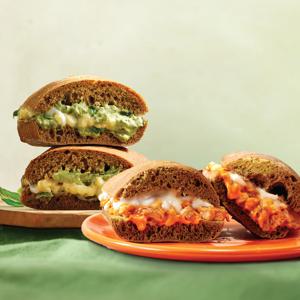 시티델리 멀티그레인 치아바타 샌드위치 2종 2봉 (총 6입, 바질치즈/스파이시치킨)