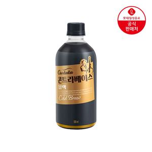 칸타타 콘트라베이스 대용량커피 500ml*24개 콜드브루 블랙