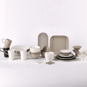 밀란 도자기 디너웨어세트 6인조 세트 (41P)