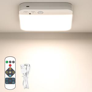 온리브 C타입 3컬러 상시가능 led 무선센서등 충전식 자석 직부 조명