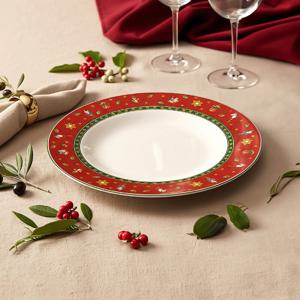 크리스마스 토이딜라이트스페셜 깊은접시 23cm