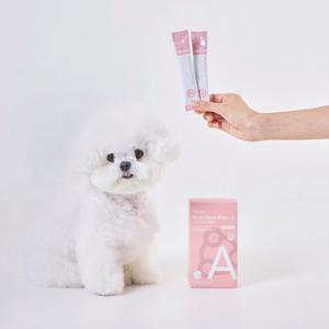 펫누리 뉴트리션플랜A 강아지 분리불안 영양제 멘탈 심신안정 스트레스 완화 스틱 츄르