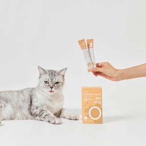 펫누리 뉴트리션플랜O 고양이 구강 영양제 치아 이빨 케어 구내염 치석 츄르 스틱