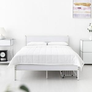 원목 침대프레임 더블 수납침대 침실 안방