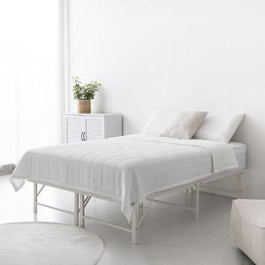 무헤드 침대프레임 철제 접이식 침대 퀸