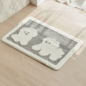 비숑 강아지 극세사 발매트