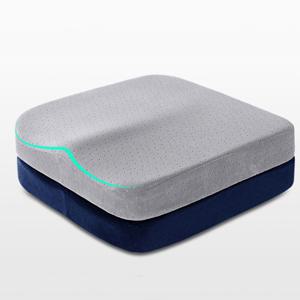 두꺼운 높이 6cm 메모리폼 수험생 사무실 의자 원형 사각방석