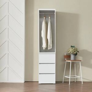 시그마 틈새 서랍옷장 드레스룸 미니 슬림 옷장 400