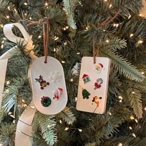 DIY 크리스마스 파츠 데코 석고방향제 만들기 키트 (2개 제작)