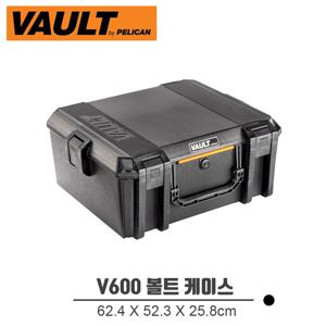 PELICAN V600 볼트케이스 다용도 다이빙 방수 카메라 하드케이스 WF