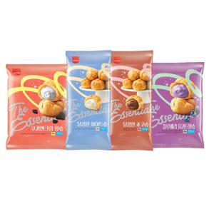 디에센셜 아이스슈 4종 4봉 (화이트/초코/블루베리/쿠키크럼블)