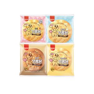 삼립 추억의보름달 4종 8봉 (정통/생크림/땅콩/커스타드)