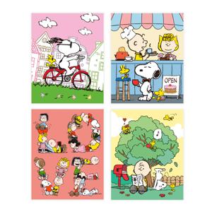 스누피 피너츠 페인팅 그리기 4050 캔버스 시리즈