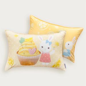 알러지케어 에이미레몬 키즈 누빔 베개커버 40x60