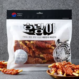 독 콜라겐 치킨롤 닭가슴살&황태 180g 강아지 간식