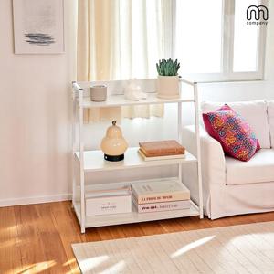 데이지 3단 색상 인테리어 책꽂이 책 수납장 미니 낮은 책장 선반 틈새 북선반 원목 전면