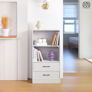 에블린 4단 우드 인테리어 책꽂이 책 수납장 미니 낮은 책장 선반 틈새 북선반 원목 전면