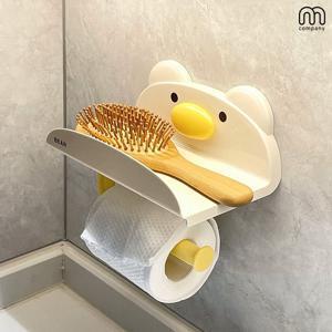 리엘 화장실 무타공 휴지걸이 욕실 두루마리 걸이 휴지 케이스 홀더 귀여운 감성소품