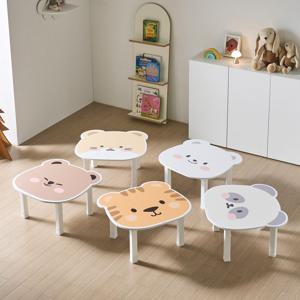 애니멀 포스텝 공부상 접이식 테이블 (보호캡 증정)