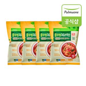 두유면 육개장식칼국수 2인(400.4g)x4개