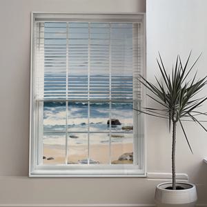 작은방 꾸미기 페이크 블라인드 윈도우 그림 인테리어 소품 포스터 액자_3종