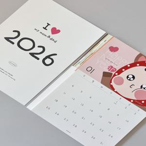 2026 말띠 아기 달력 임밍아웃 카드 임신 출산 말띠맘 선물 육아캘린더 벽달력 이벤트