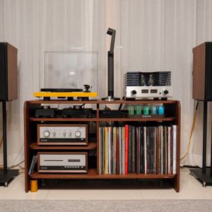 테르소오디오랙 LP 턴테이블수납장 3colors