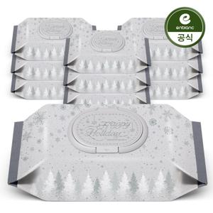 아기 물티슈 63gsm 홀리데이 에디션 실버 캡형 72매X10팩