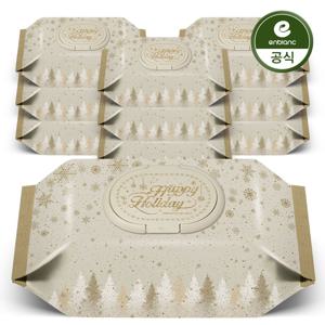 아기 물티슈 82gsm 홀리데이 에디션 골드 캡형 68매X10팩