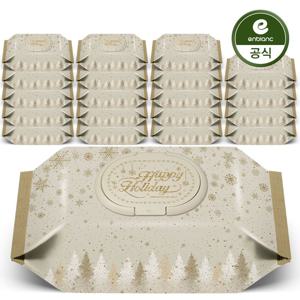 아기 물티슈 82gsm 홀리데이 에디션 골드 캡형 68매X20팩