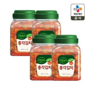 비비고 총각김치 용기 1.2kg x4개