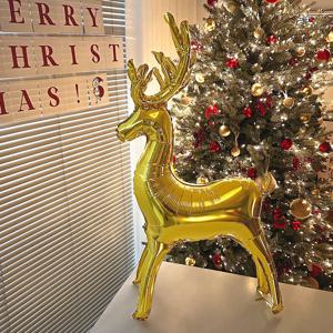 루돌프 순록 풍선 골드 사슴 크리스마스 홈 파티 소품 용품 장식 데코