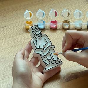 마음챙김 반가사유상 석고방향제 컬러링 DIY 키트