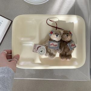 도자기 브런치 다이어트 3구 식판(5colors)