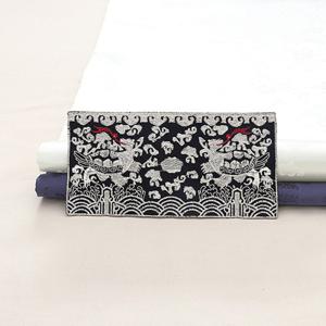 한복 십장색 은사 자수 장식 저고리 섶 소매 치마 가방 부자재 와펜