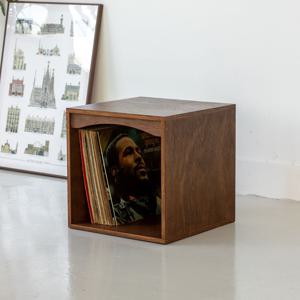 브릭 라왕 원목 합판 LP 바이닐 레코드 400 수납장