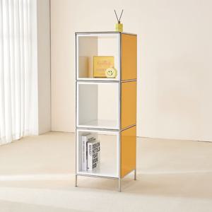 벨로르 미드 센츄리 모듈 3단 오픈 수납장 공간박스 책장 400