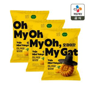 비비고 오마이갓 미니 약과 유자 90g x3개