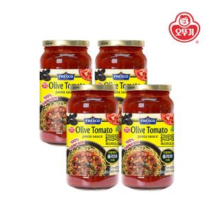 프레스코파스타소스 올리브토마토 600g*4개