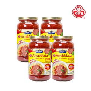 프레스코파스타소스 아라비아따 600g*4개