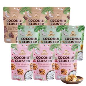 코코넛 클러스터 40g 3종*3개 총 9개(시드메들리/크랜베리/라이스앤코코아)