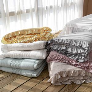 홀짝 모달 프릴 간절기 이불세트 6컬러 싱글 퀸