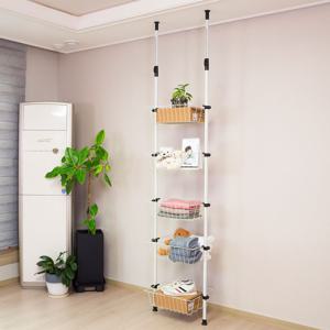 [리퍼]프라임 원터치 NEW 행거 500 선반 드레스룸 다용도 수납 옷걸이