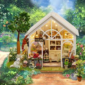 DIY 미니어처 하우스 고양이의 온실