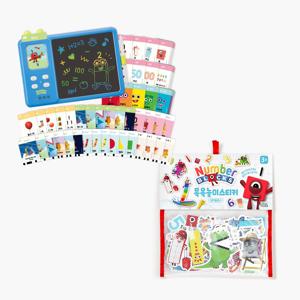 넘버블록스 사운드패드+목욕놀이 스티커