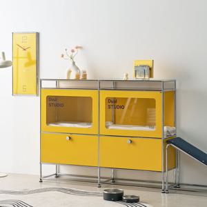 N309 모듈 강아지집 펫 하우스 2x4 도어형