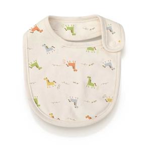 말띠해 오가닉 신생아 사계절 턱받이