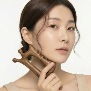 리프톤 나무 괄사 지압 림프 얼굴 마사지기 바디괄사