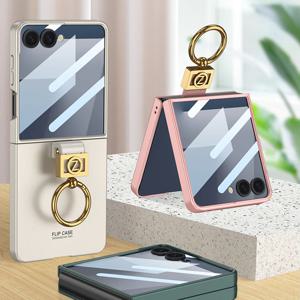 갤럭시 지플립7 프리미엄 핑거링 패션 케이스 ZFLIP Z플립 7 F332