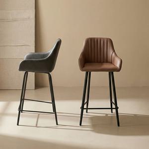 퀸암바텐 퀸암 가죽 식탁 의자 바텐 홈바 바체어 바스툴 높은 의자